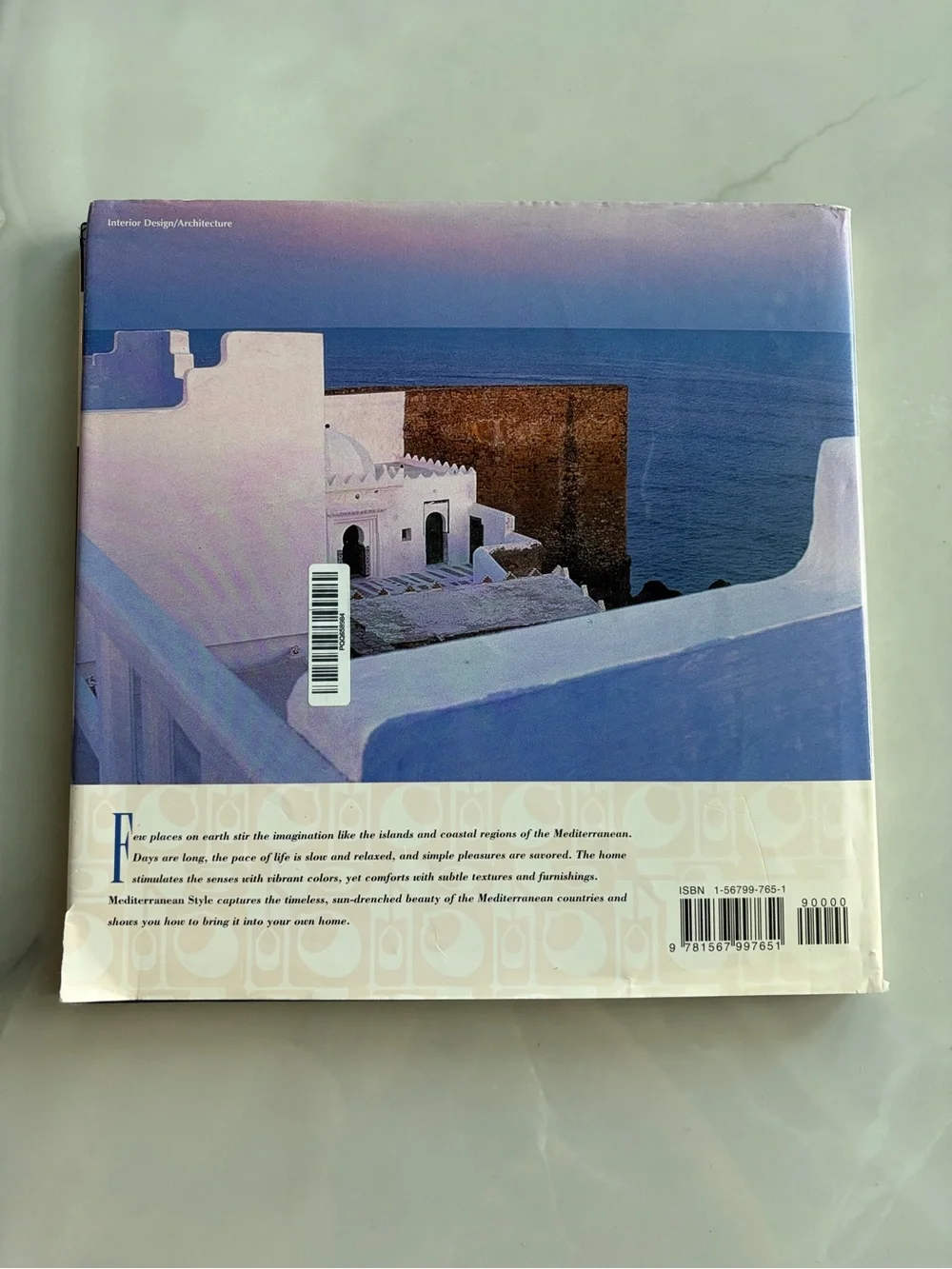 Mediterranean Style coffee table book by Robert Fitzgerald